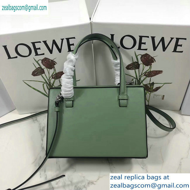 Loewe Postal Small Top Handle Bag Pale Green 2019
