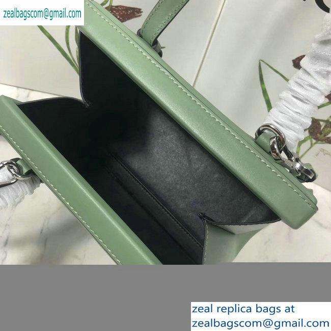 Loewe Postal Small Top Handle Bag Pale Green 2019