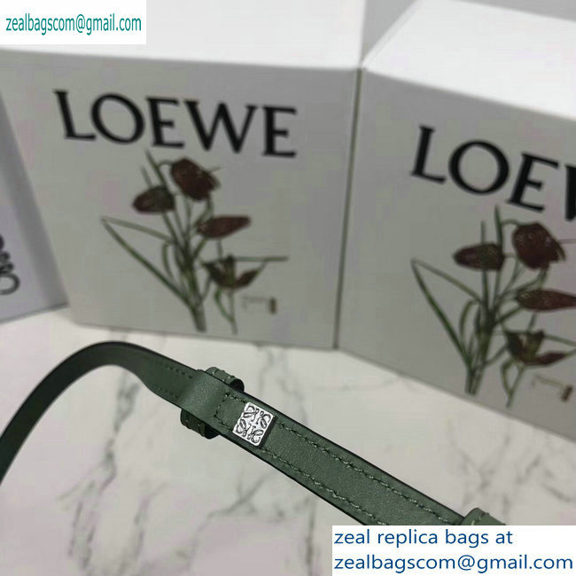Loewe Postal Small Top Handle Bag Pale Green 2019