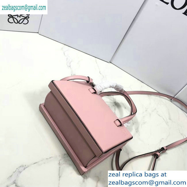 Loewe Postal Small Top Handle Bag Pink 2019