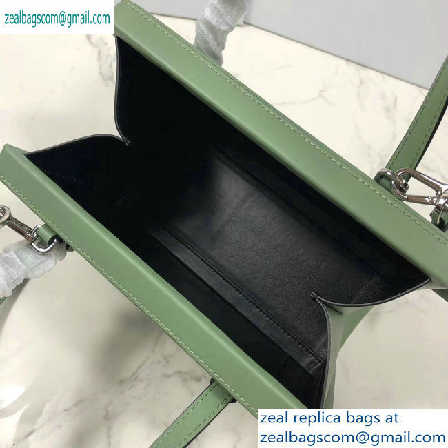 Loewe Postal Top Handle Bag Pale Green 2019