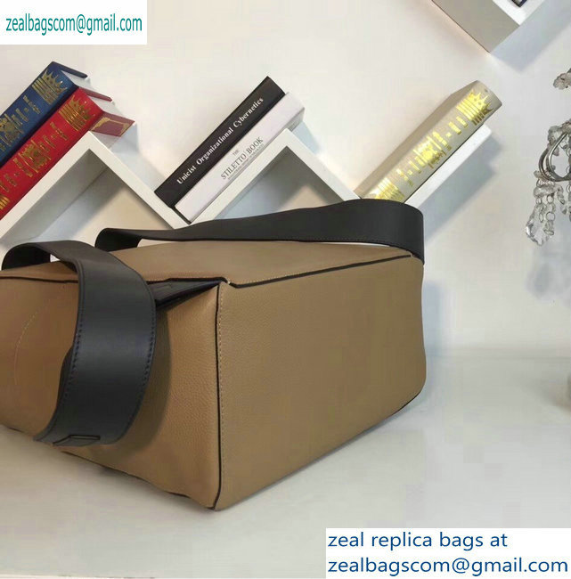 Loewe Soft Natural Calf Puzzle Backpack Bag Apricot - Click Image to Close