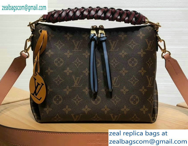 Louis Vuitton Braided Handle Monogram Canvas Beaubourg Hobo Bag 2019 - Click Image to Close