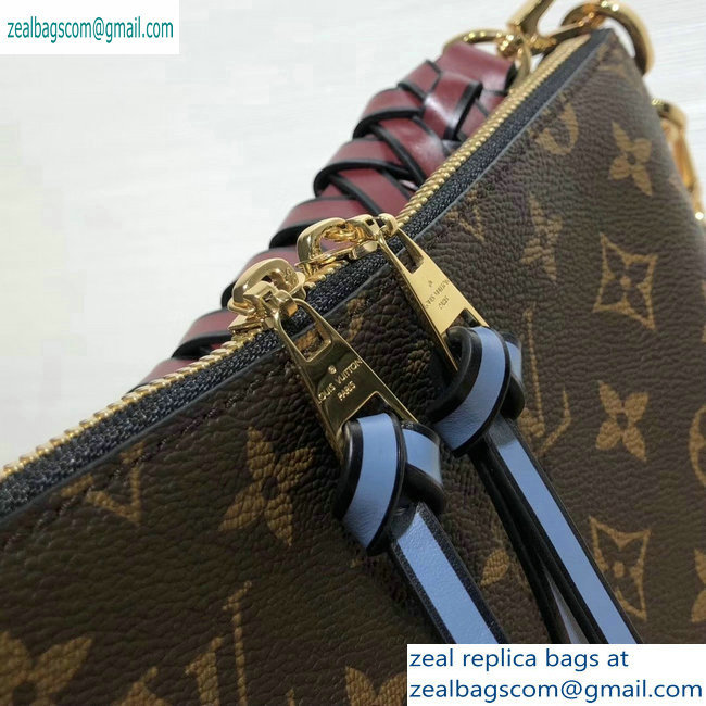 Louis Vuitton Braided Handle Monogram Canvas Beaubourg Hobo Bag 2019 - Click Image to Close