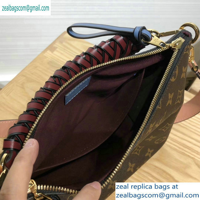 Louis Vuitton Braided Handle Monogram Canvas Beaubourg Hobo Bag 2019 - Click Image to Close