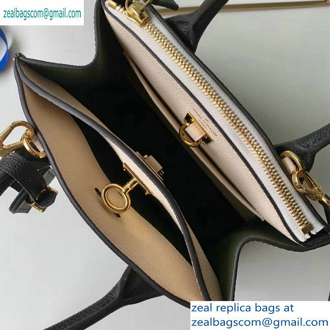 Louis Vuitton City Steamer Mini Tote Bag Black/Kaki Green - Click Image to Close