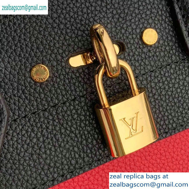 Louis Vuitton City Steamer Mini Tote Bag Black/Red - Click Image to Close