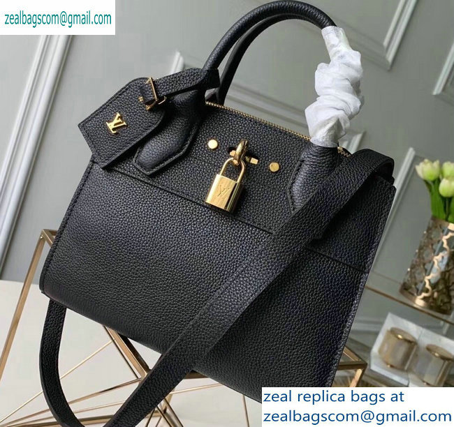 Louis Vuitton City Steamer Mini Tote Bag Black