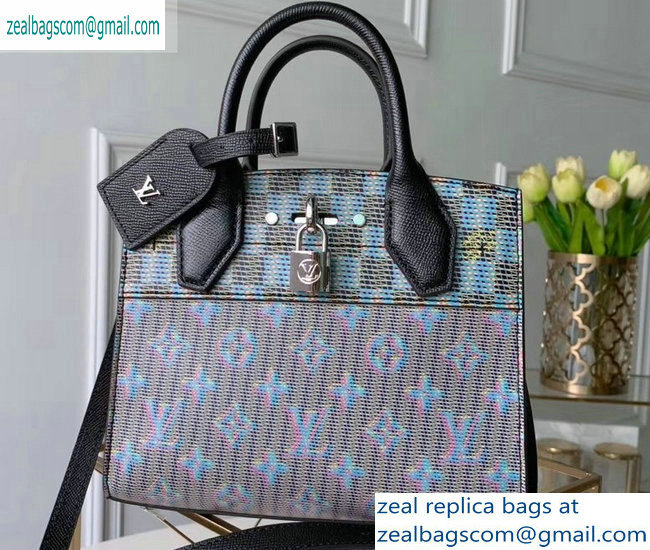 Louis Vuitton City Steamer Mini Tote Bag M55469 Monogram LV Pop Blue - Click Image to Close