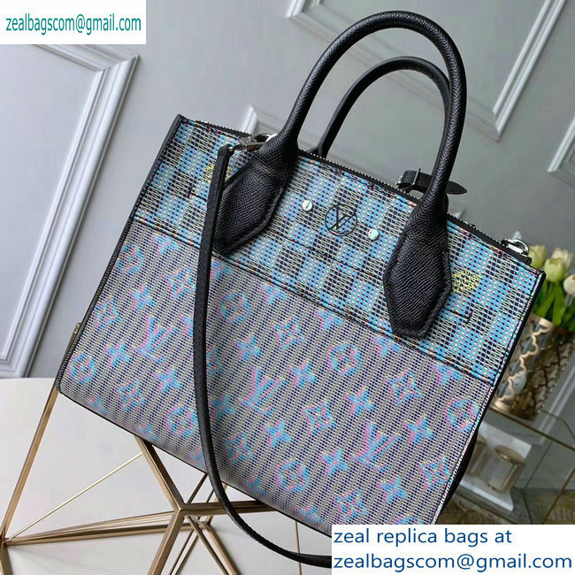 Louis Vuitton City Steamer PM Tote Bag Monogram LV Pop Blue - Click Image to Close