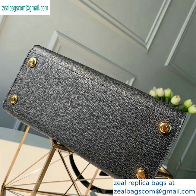 Louis Vuitton City Steamer PM Tote Bag Python Black