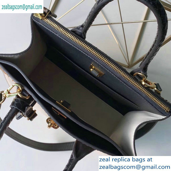 Louis Vuitton City Steamer PM Tote Bag Python/Creamy - Click Image to Close