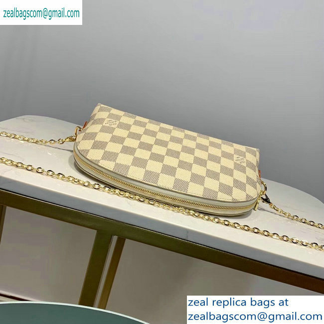 Louis Vuitton Cosmetic Pouch GM Bag M47353 Damier Azur Canvas