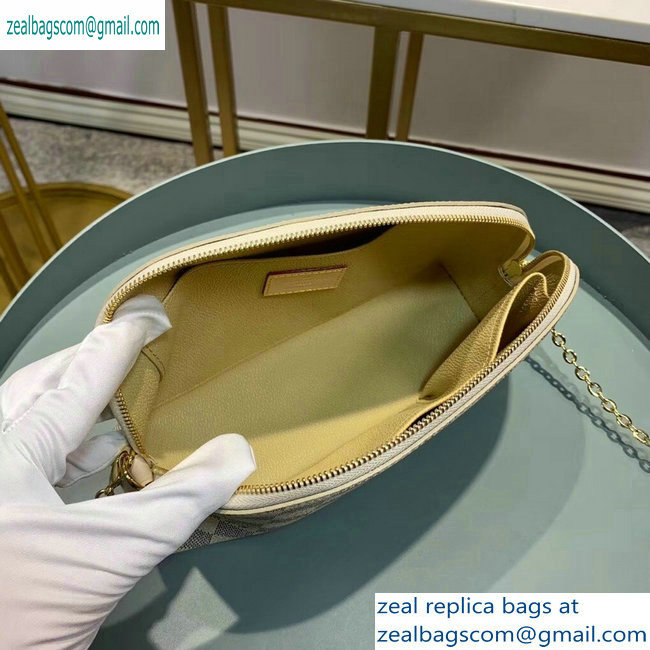 Louis Vuitton Cosmetic Pouch GM Bag M47353 Damier Azur Canvas - Click Image to Close