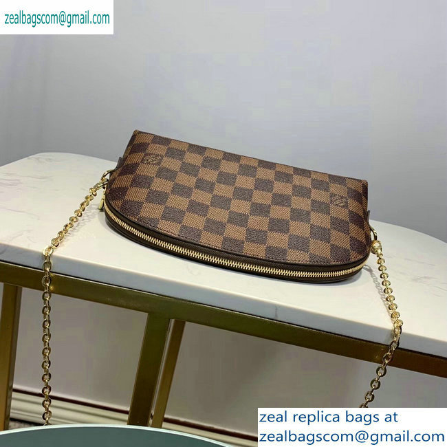 Louis Vuitton Cosmetic Pouch GM Bag M47353 Damier Ebene Canvas - Click Image to Close