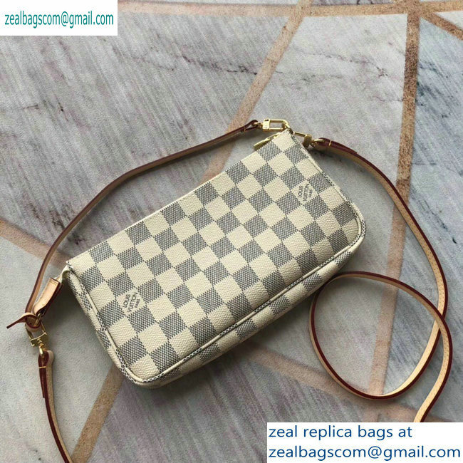 Louis Vuitton Damier Azur Canvas Pochette Accessoires Bag N41207 - Click Image to Close