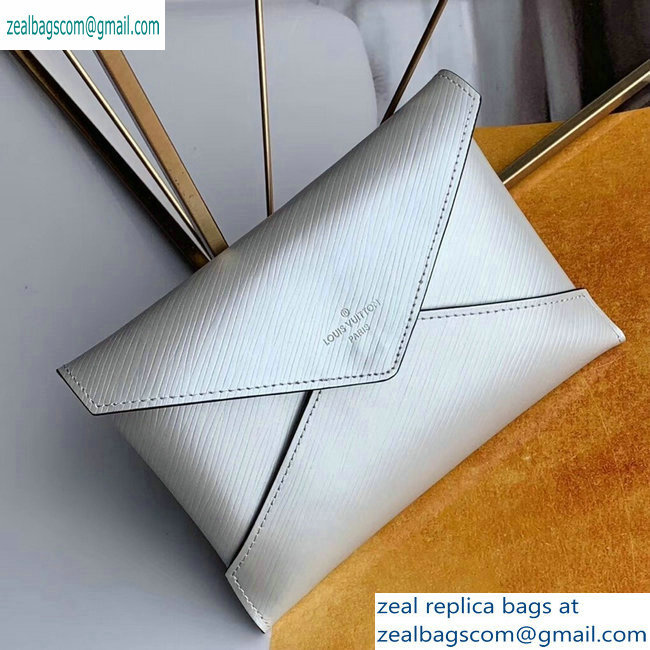 Louis Vuitton Epi Leather Pochette Kirigami Pouch Bag M64186 Black/Silver/Pink 2019 - Click Image to Close