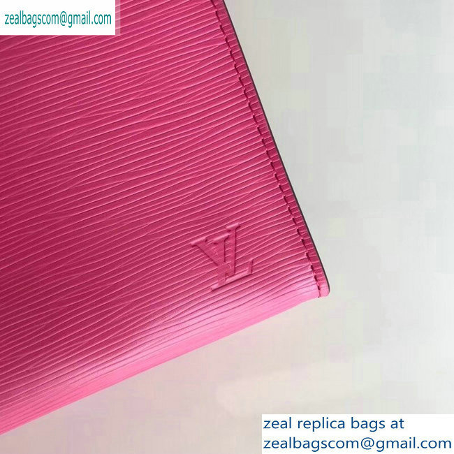 Louis Vuitton Epi Leather Toiletry Pouch 26 Bag M41085 Fuchsia