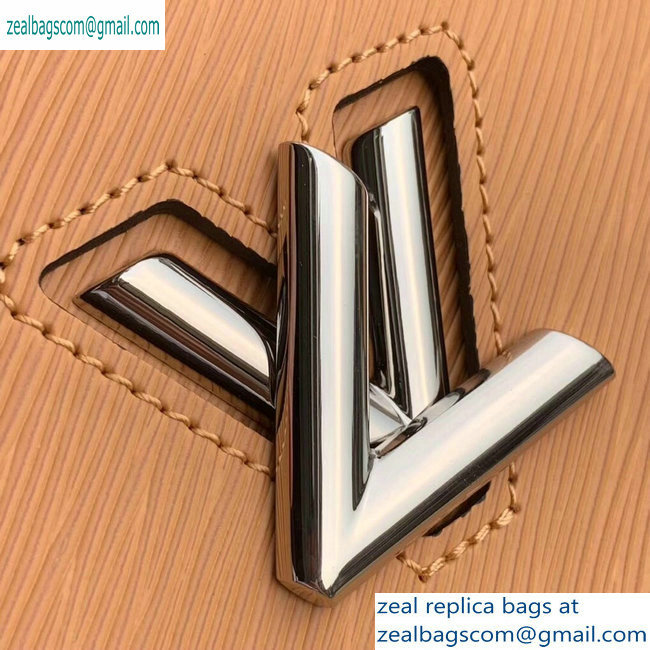 Louis Vuitton Epi Leather Twist Tote Bag M51846 Camel - Click Image to Close