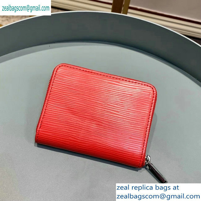 Louis Vuitton Epi Leather Zippy Coin Purse M60720 Coquelicot - Click Image to Close