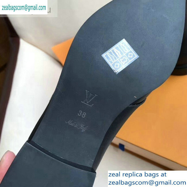 Louis Vuitton Jumble Flat Ankle Boots Black 2019 - Click Image to Close