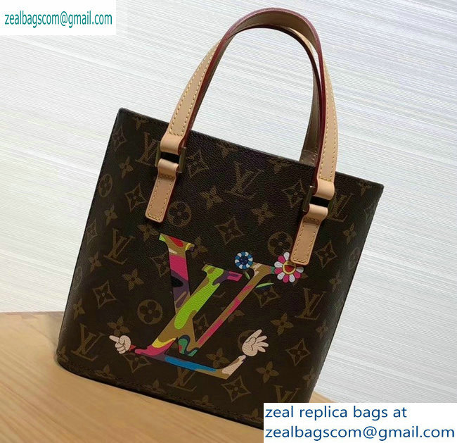 Louis Vuitton Logo Print Monogram Canvas Shoppint Tote Bag 2019 - Click Image to Close