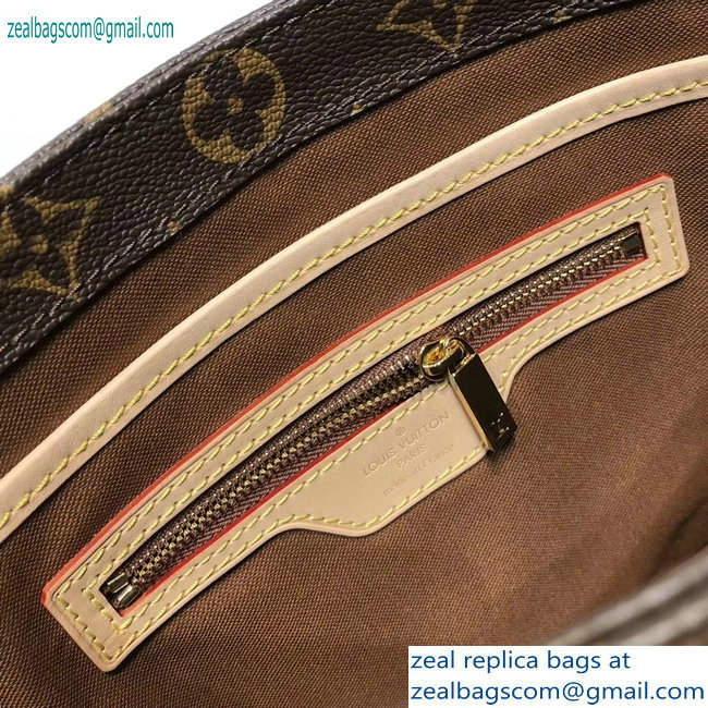 Louis Vuitton Logo Print Monogram Canvas Shoppint Tote Bag 2019 - Click Image to Close