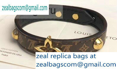 Louis Vuitton Monogram Canvas Blooming Bracelet - Click Image to Close