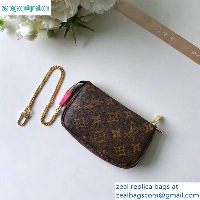 Louis Vuitton Monogram Canvas Mini Pochette Accessoires Bag Bears Print M67769 - Click Image to Close