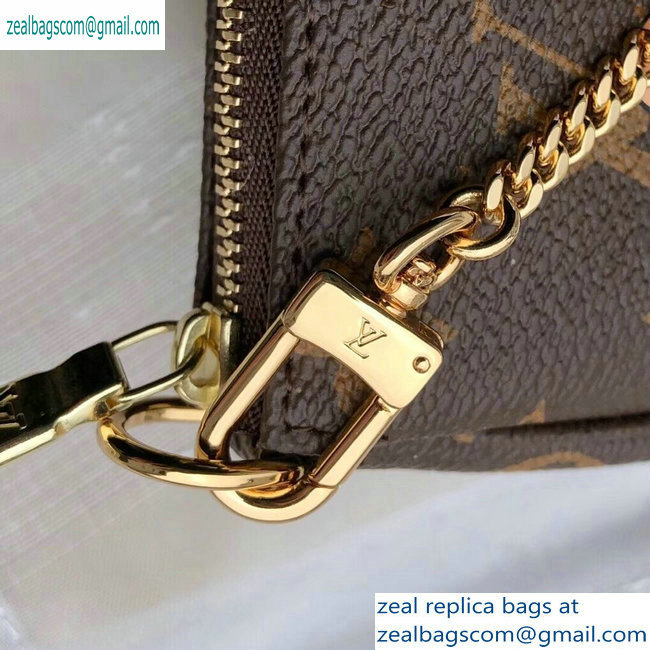 Louis Vuitton Monogram Canvas Mini Pochette Accessoires Bag Bears Print M67769 - Click Image to Close