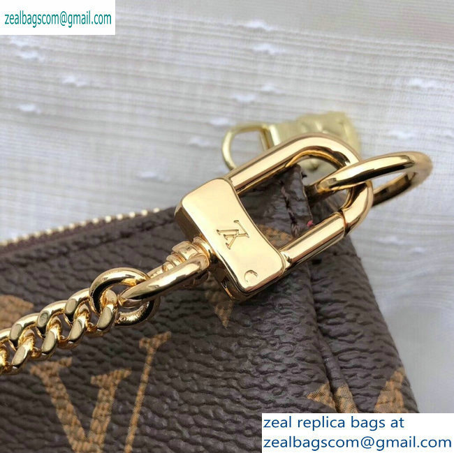 Louis Vuitton Monogram Canvas Mini Pochette Accessoires Bag Lions Print M63830 - Click Image to Close