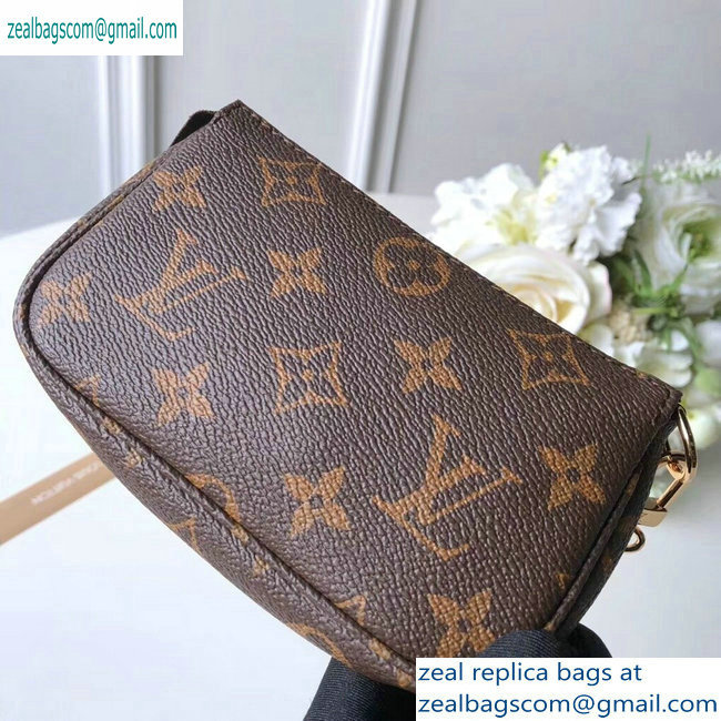 Louis Vuitton Monogram Canvas Mini Pochette Accessoires Bag M58009