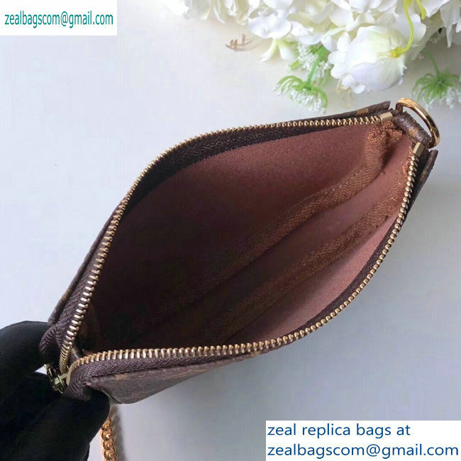 Louis Vuitton Monogram Canvas Mini Pochette Accessoires Bag M58009