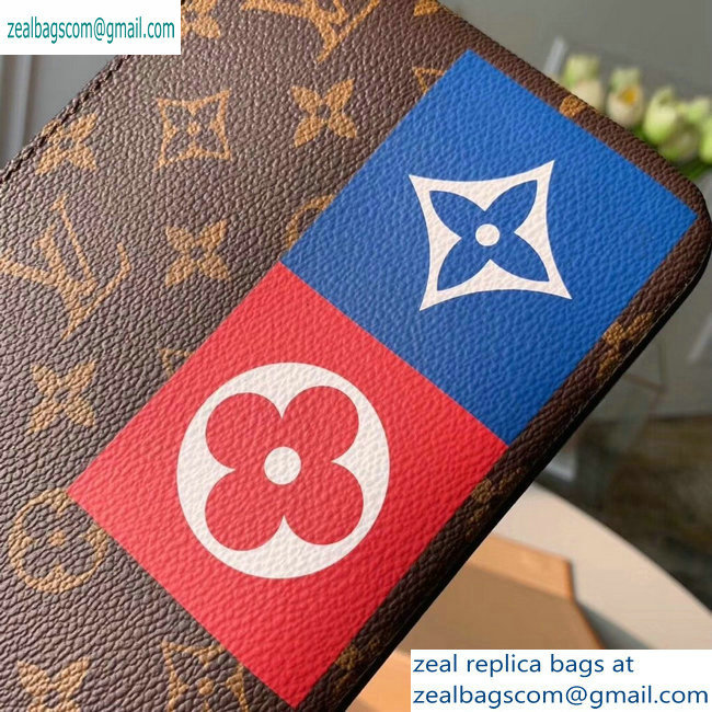 Louis Vuitton Monogram Canvas Pochette Chaine Zipped Pouch MM Bag M67814 2019 - Click Image to Close