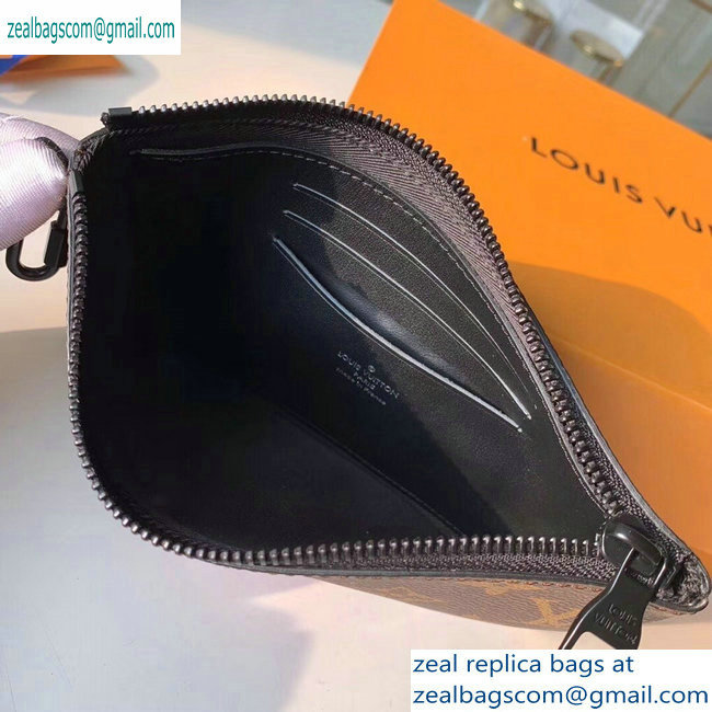Louis Vuitton Monogram Canvas Pochette Chaine Zipped Pouch MM Bag M67814 2019