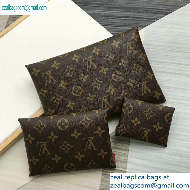 Louis Vuitton Monogram Canvas Pochette Kirigami Pouch Bag M62034 2019 - Click Image to Close