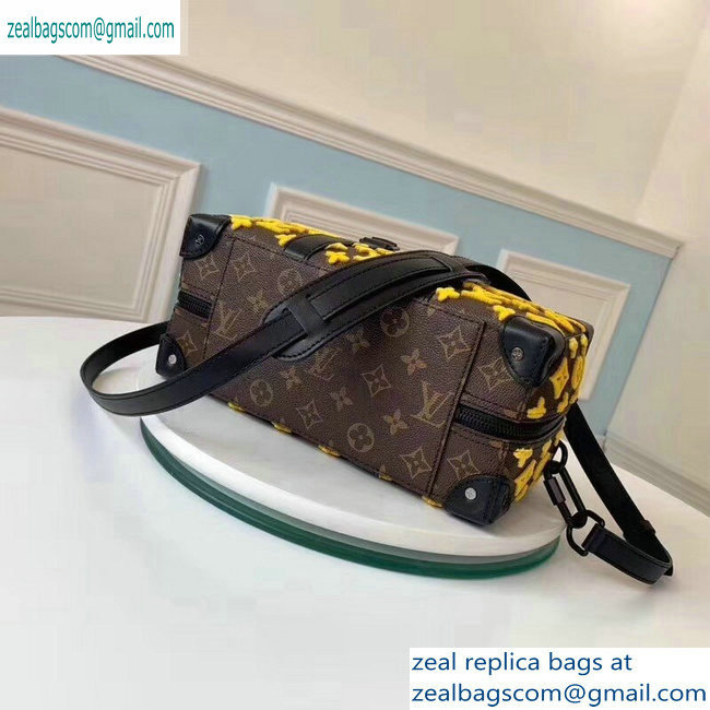 Louis Vuitton Monogram Canvas Rectangle Runway Bag M44483 Yellow Logo 2019