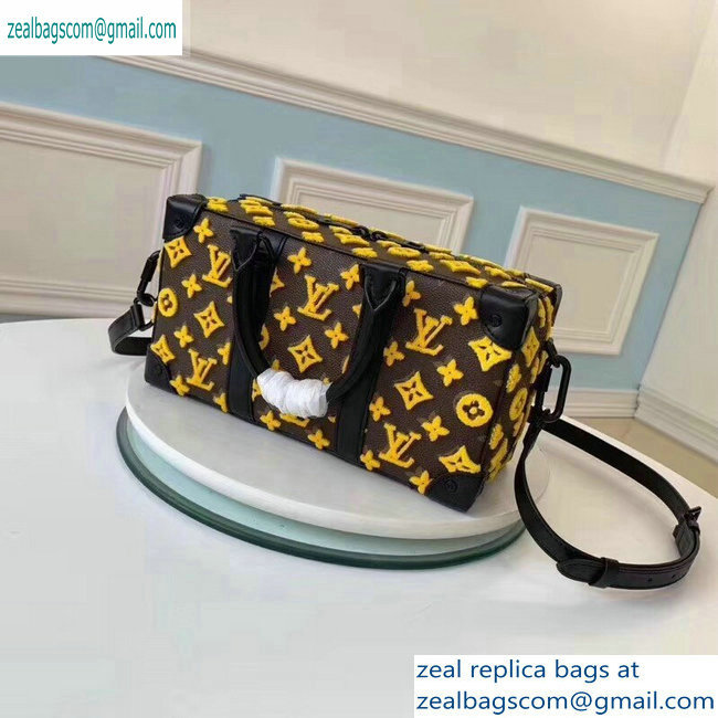 Louis Vuitton Monogram Canvas Rectangle Runway Bag M44483 Yellow Logo 2019 - Click Image to Close