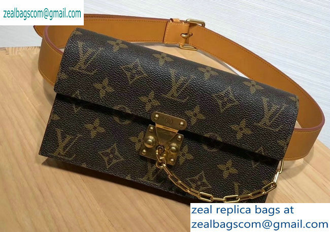 Louis Vuitton Monogram Canvas S Lock Belt Pouch PM/MM/GM Bag M44667/M68549/M68550 2019 - Click Image to Close