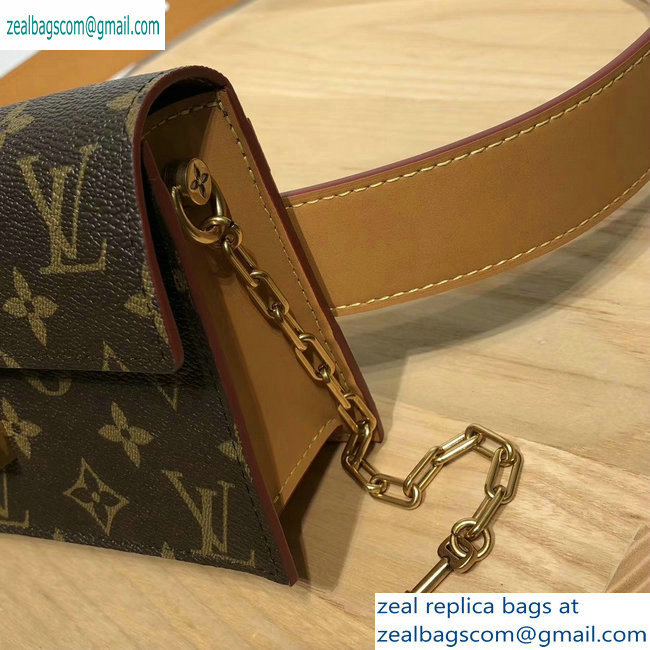 Louis Vuitton Monogram Canvas S Lock Belt Pouch PM/MM/GM Bag M44667/M68549/M68550 2019