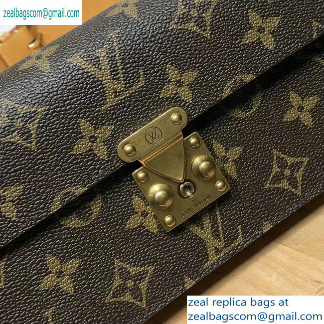 Louis Vuitton Monogram Canvas S Lock Belt Pouch PM/MM/GM Bag M44667/M68549/M68550 2019