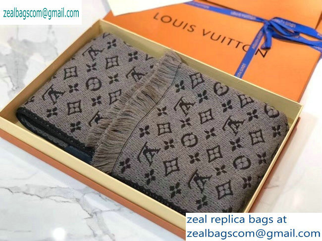 Louis Vuitton Monogram Classic Scarf 190x40cm Light Coffee - Click Image to Close