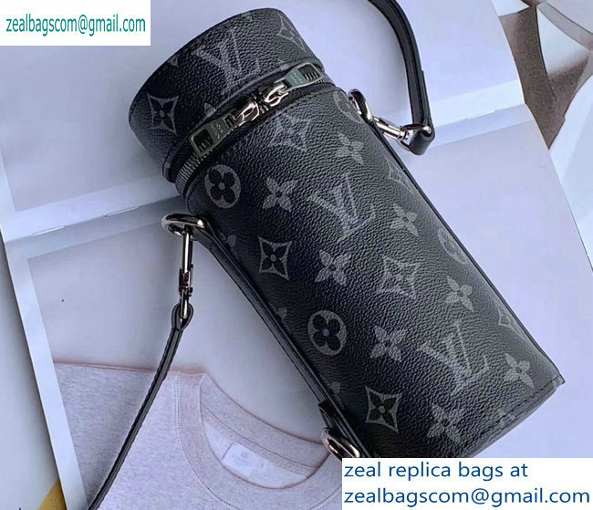 Louis Vuitton Monogram Eclipse Canvas Bottle Holder GI0398 - Click Image to Close