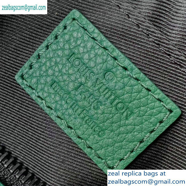 Louis Vuitton Monogram Empreinte Triangle Shaped Messenger Bag M54330 Green 2019