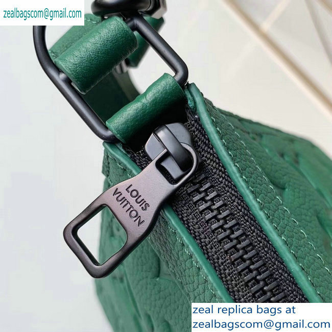 Louis Vuitton Monogram Empreinte Triangle Shaped Messenger Bag M54330 Green 2019 - Click Image to Close