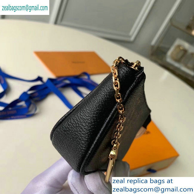 Louis Vuitton Monogram Giant Canvas Micro Pochette Accessoires Bag M67579 Animal Print 2019