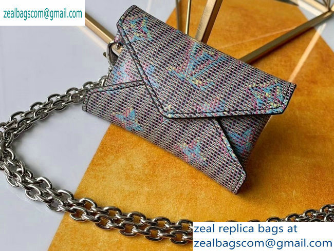Louis Vuitton Monogram LV Pop Kirigami Necklace Envelope Pouch Bag M68614 Pink 2019 - Click Image to Close