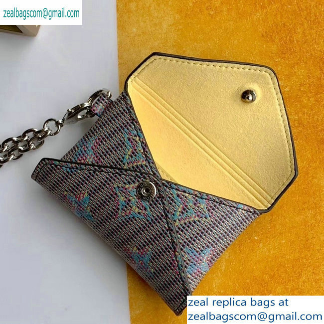 Louis Vuitton Monogram LV Pop Kirigami Necklace Envelope Pouch Bag M68614 Pink 2019 - Click Image to Close