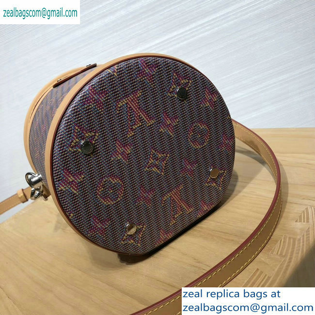 Louis Vuitton Monogram LV Pop Print Cannes Beauty Case Bucket Bag M55457 Pink 2019 - Click Image to Close