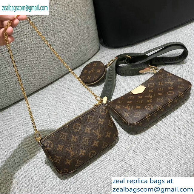 Louis Vuitton Multi-Pochette Accessoires Bag green